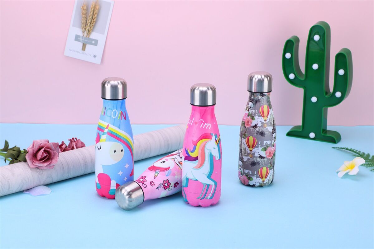 304SS single wall kids water bottle