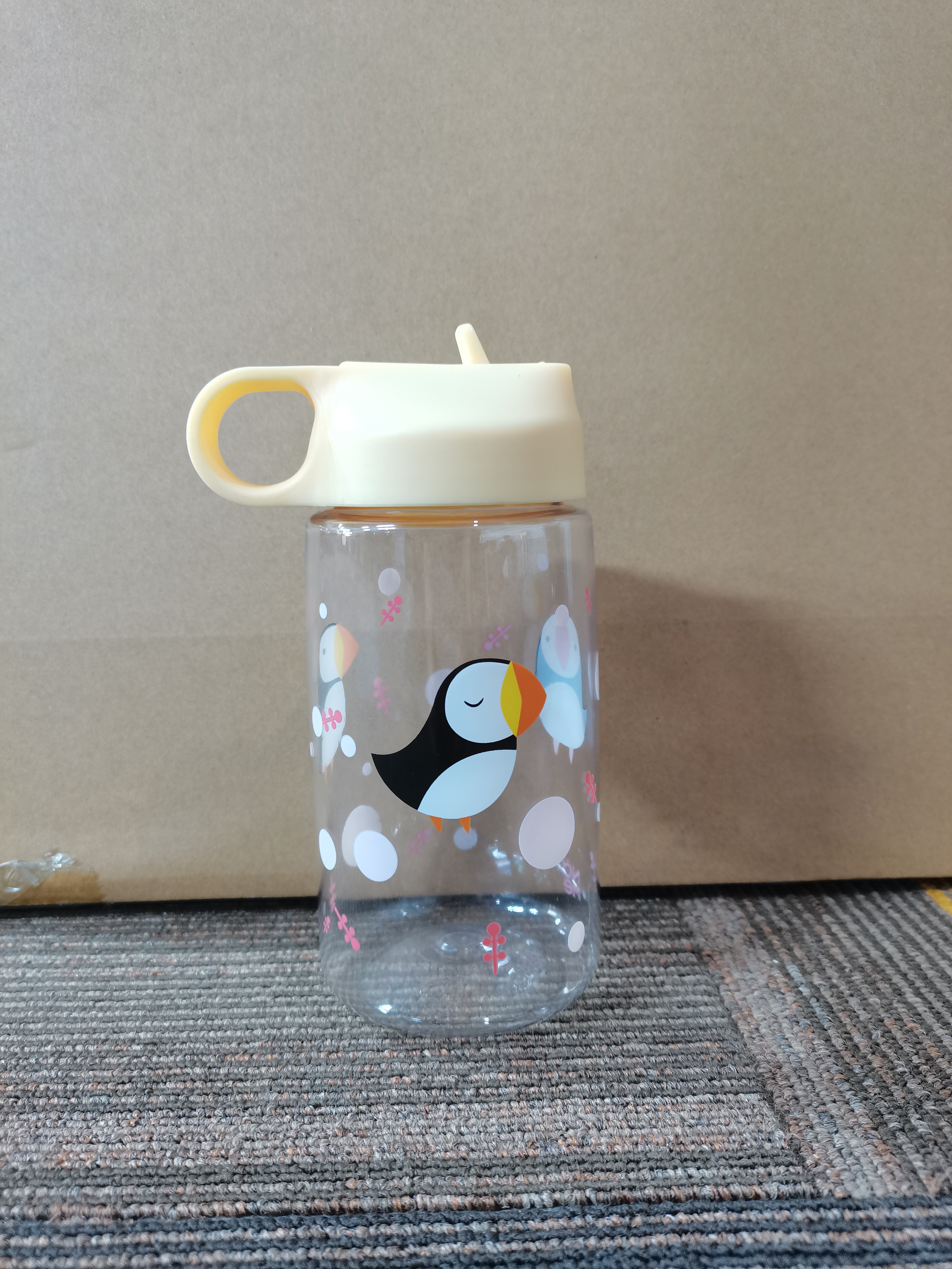 Plastic water bottle
