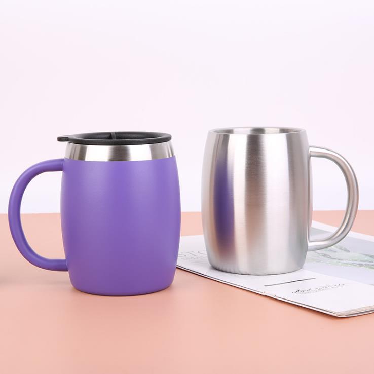 double wall stainless steel travel mug
