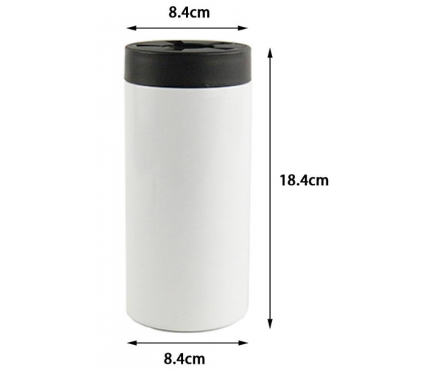 double wall stainless steel can cooler