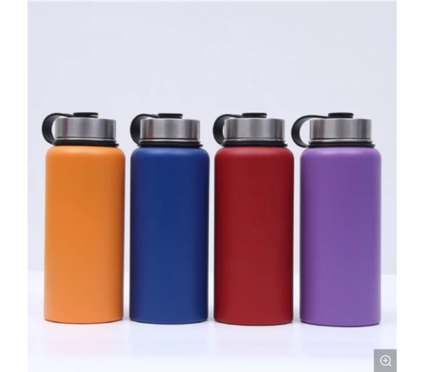Double wall stainless steel vacuum flask