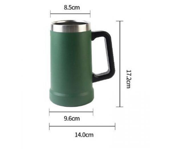 Stainless steel travel mugs