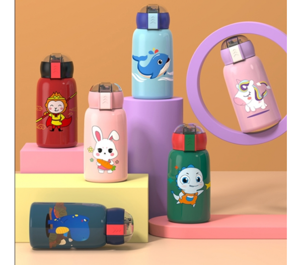 kids double wall stainless steel water bottle