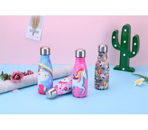 kids double wall stainless steel water bottle